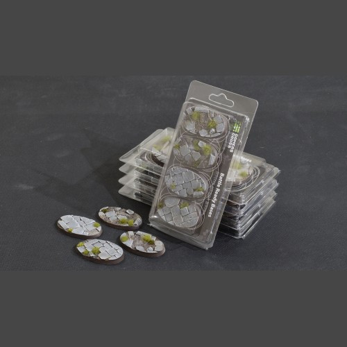 60mm Oval Temple Bases x4